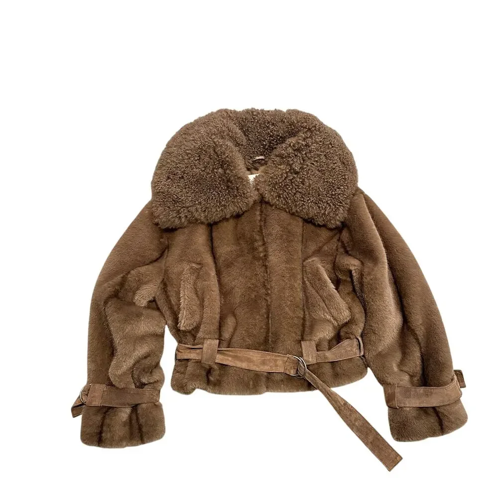 Ducie London Aurora Coat in Coco